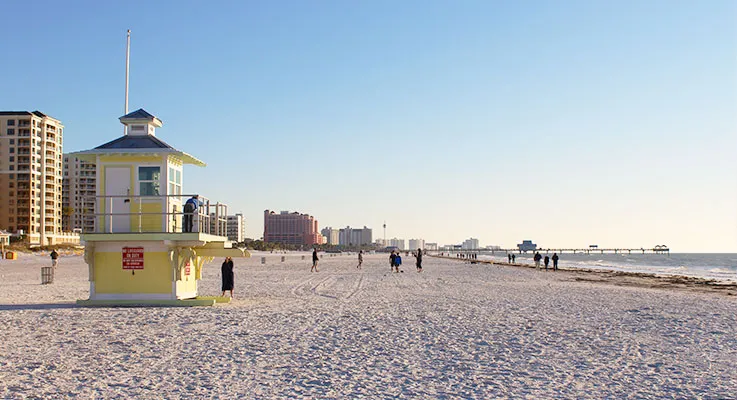 Spending the day at Clearwater Beach