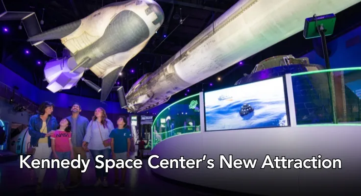 Kennedy Space Center Launches New Attraction