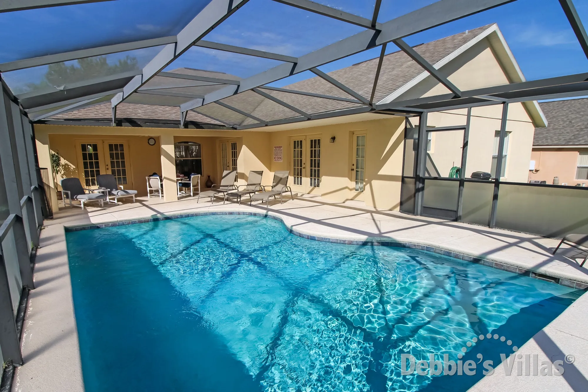Orange Tree villa in Clermont with a large private pool