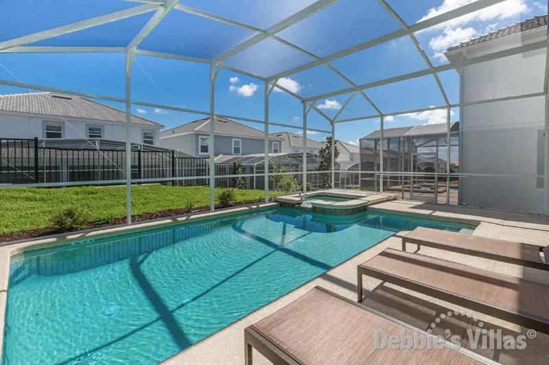 Private pool and spa on ChampionsGate