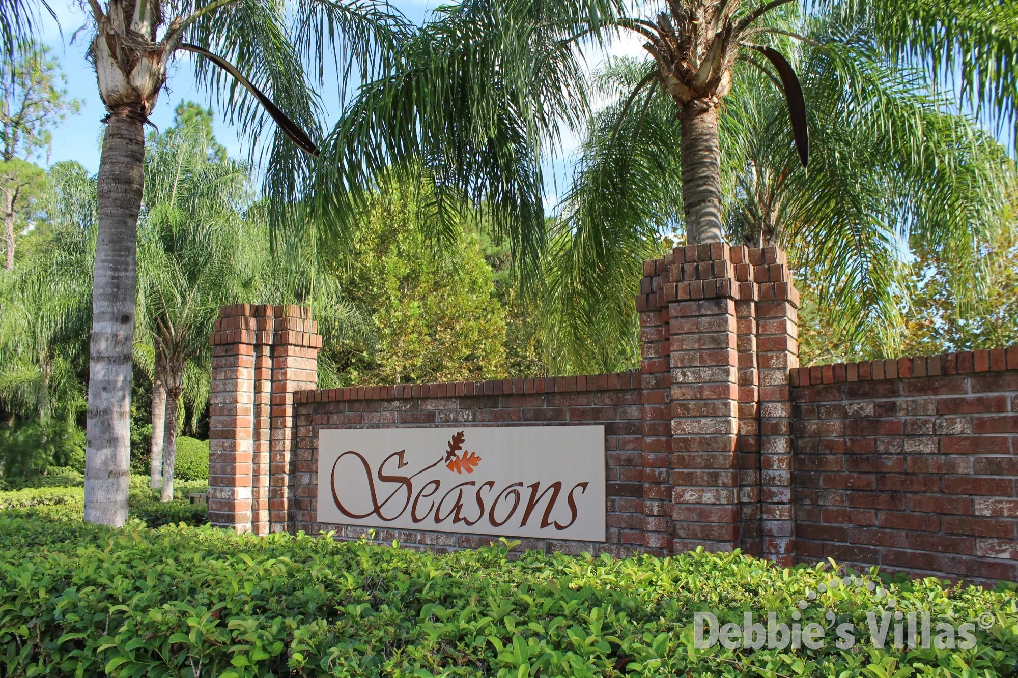 Selection of rental villas on the Kissimmee community of Seasons, close to Disney World