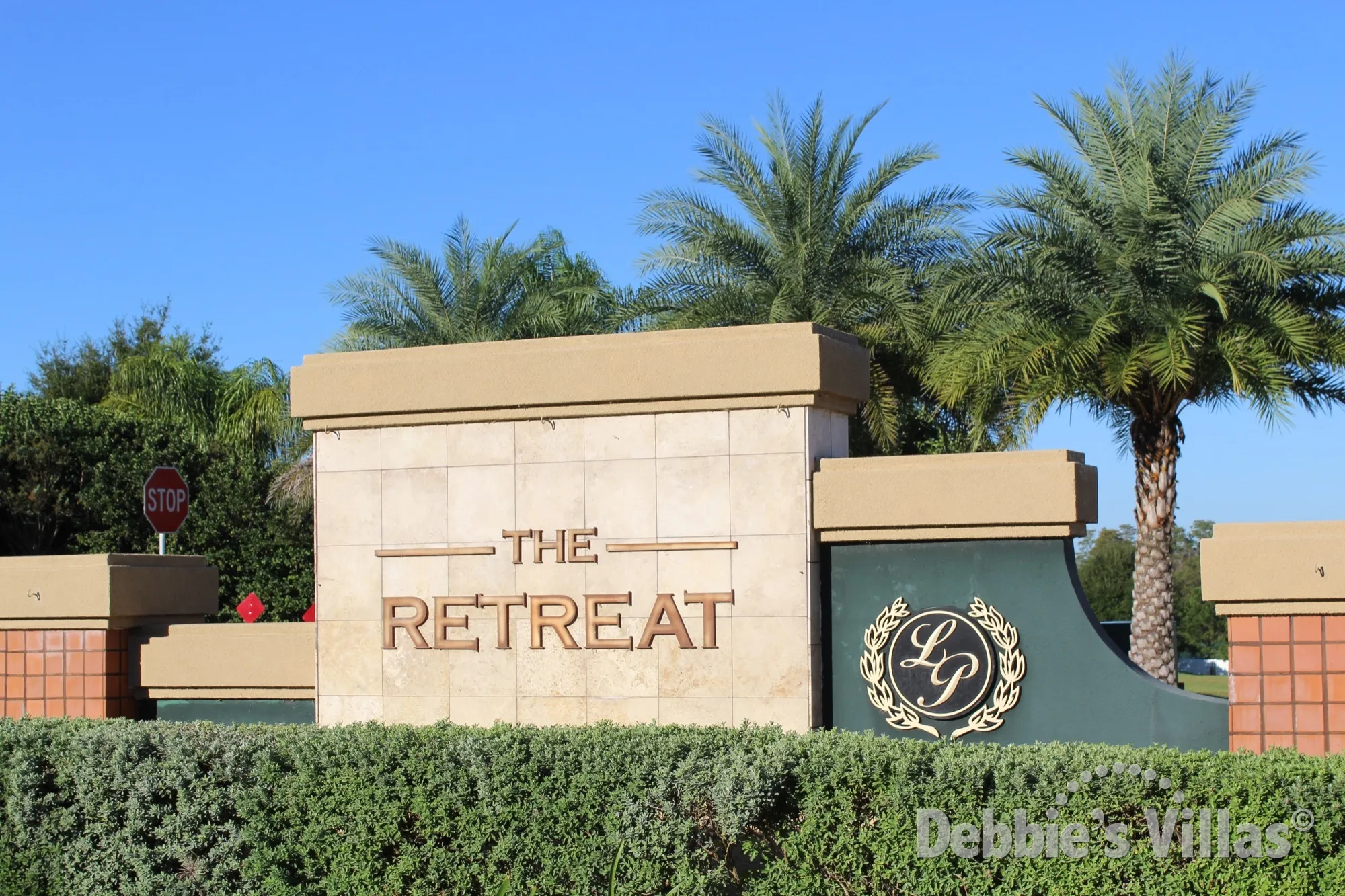 Entrance to The Retreat, sub-community of Legacy Park