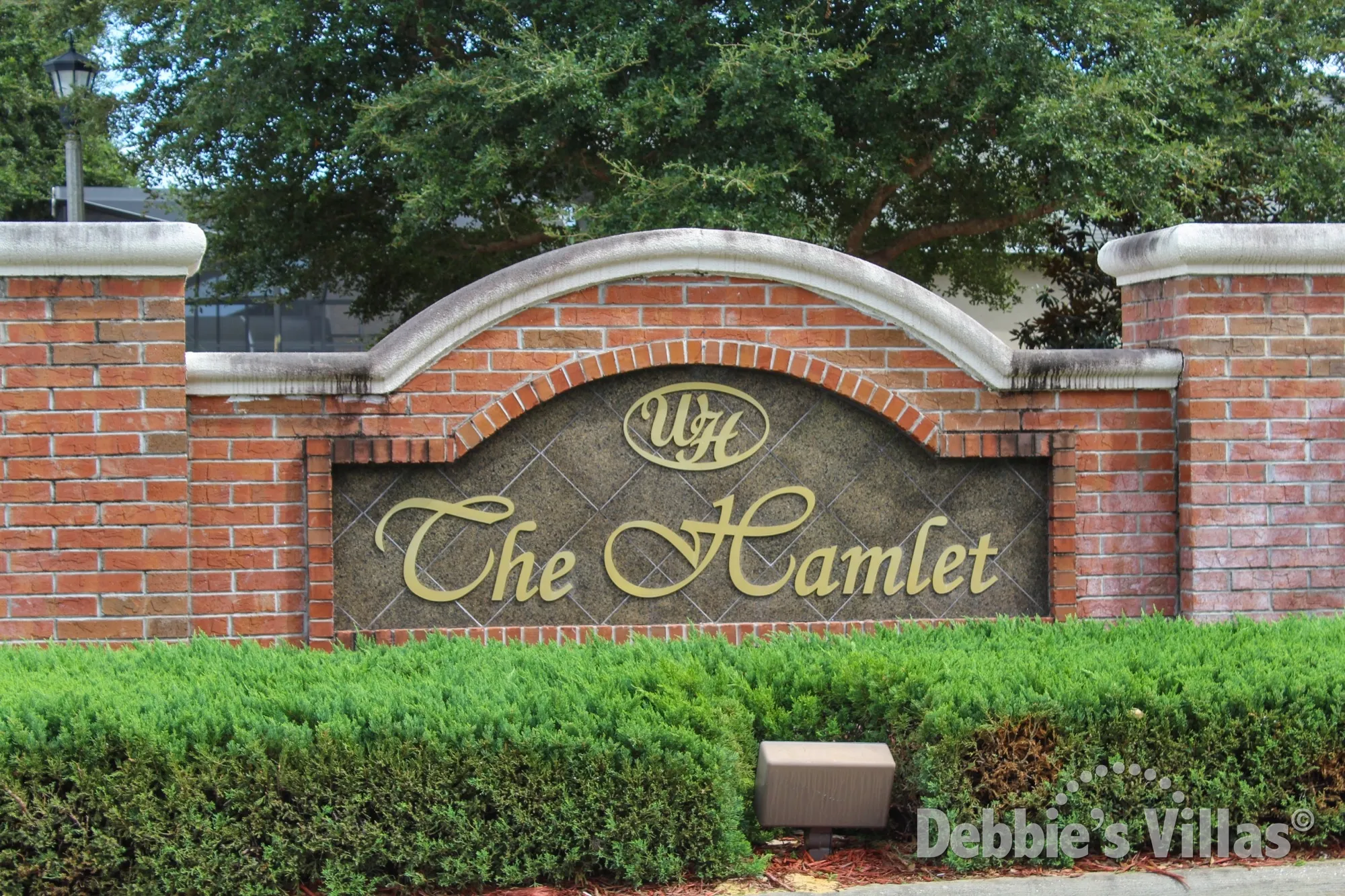 Entrance to The Hamlet, subdivision of West Haven