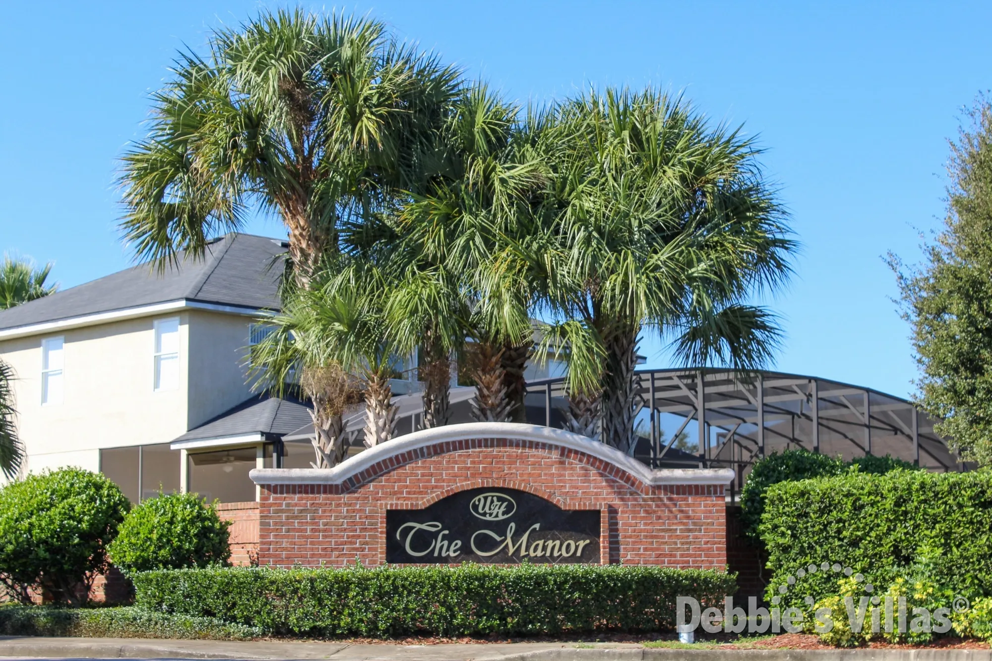 Entrance to The Manor, subdivision of West Haven