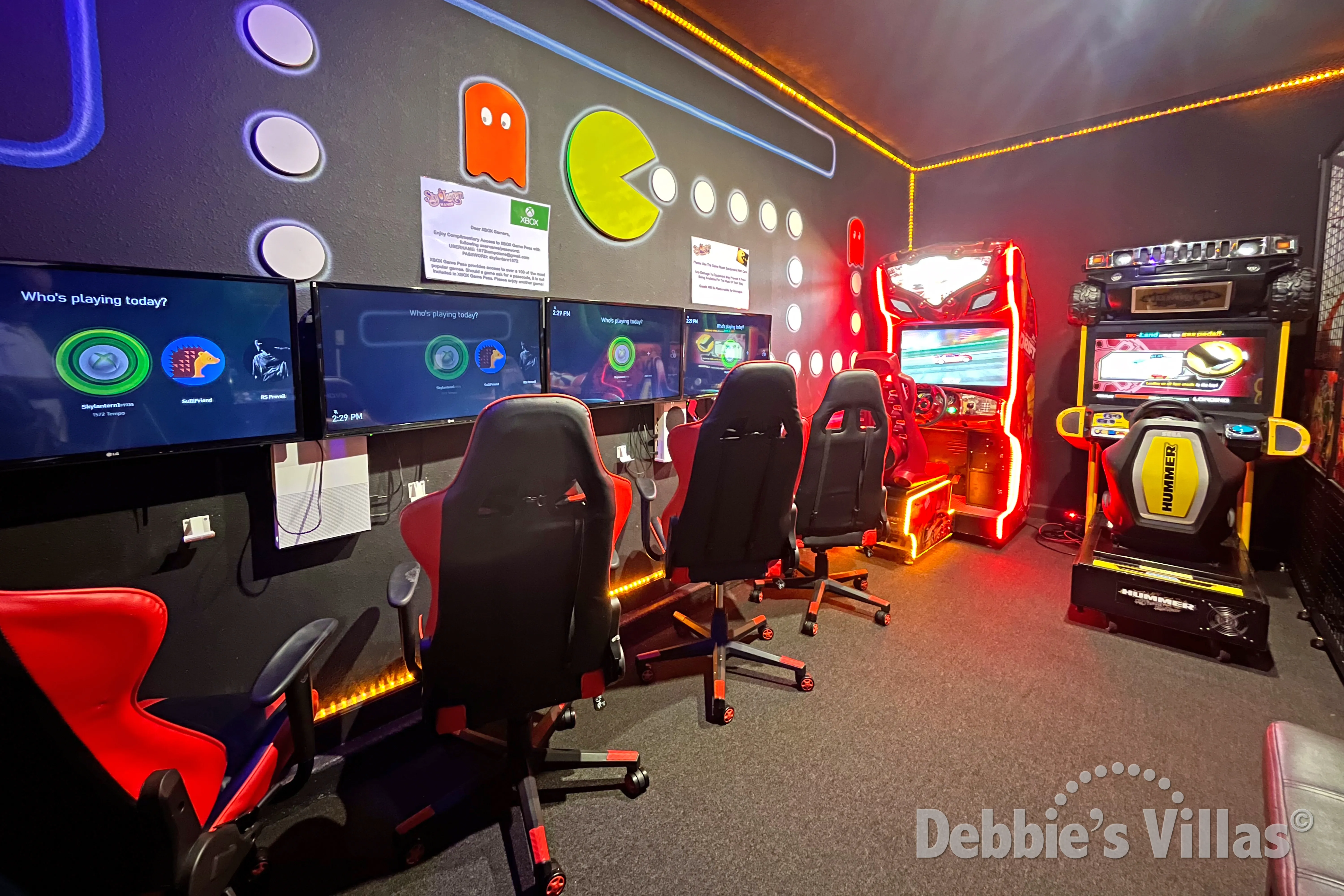 Well-equipped games room at this vacation villa on ChampionsGate in Davenport