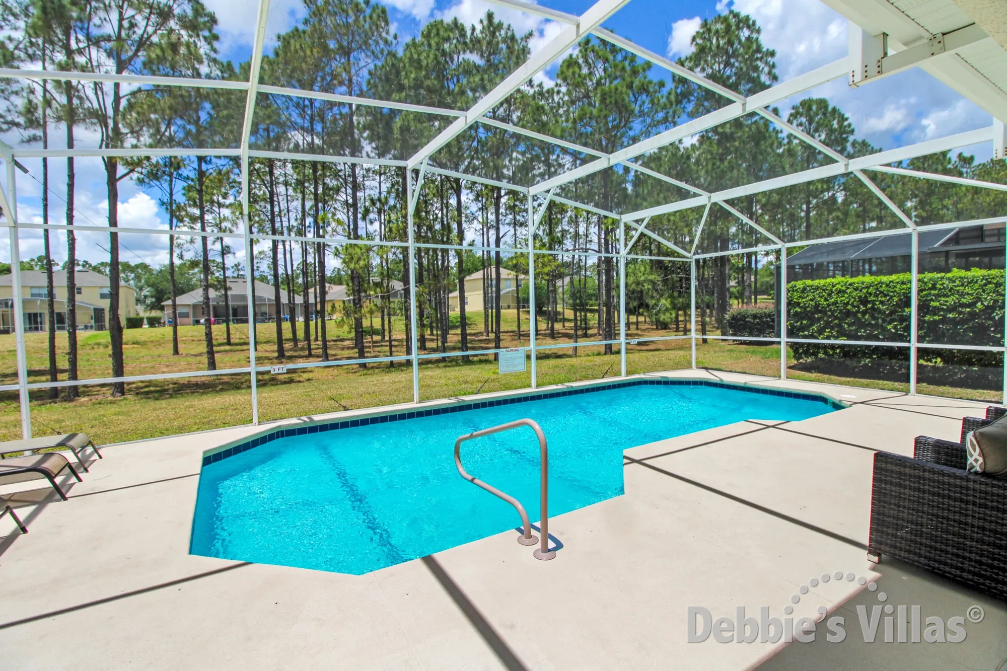 Highlands Reserve villa in Davenport with a private west-facing pool