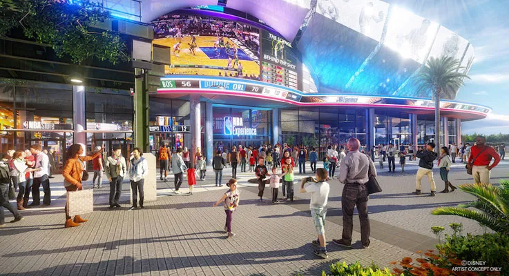 NBA Experience Coming Soon to Disney Springs