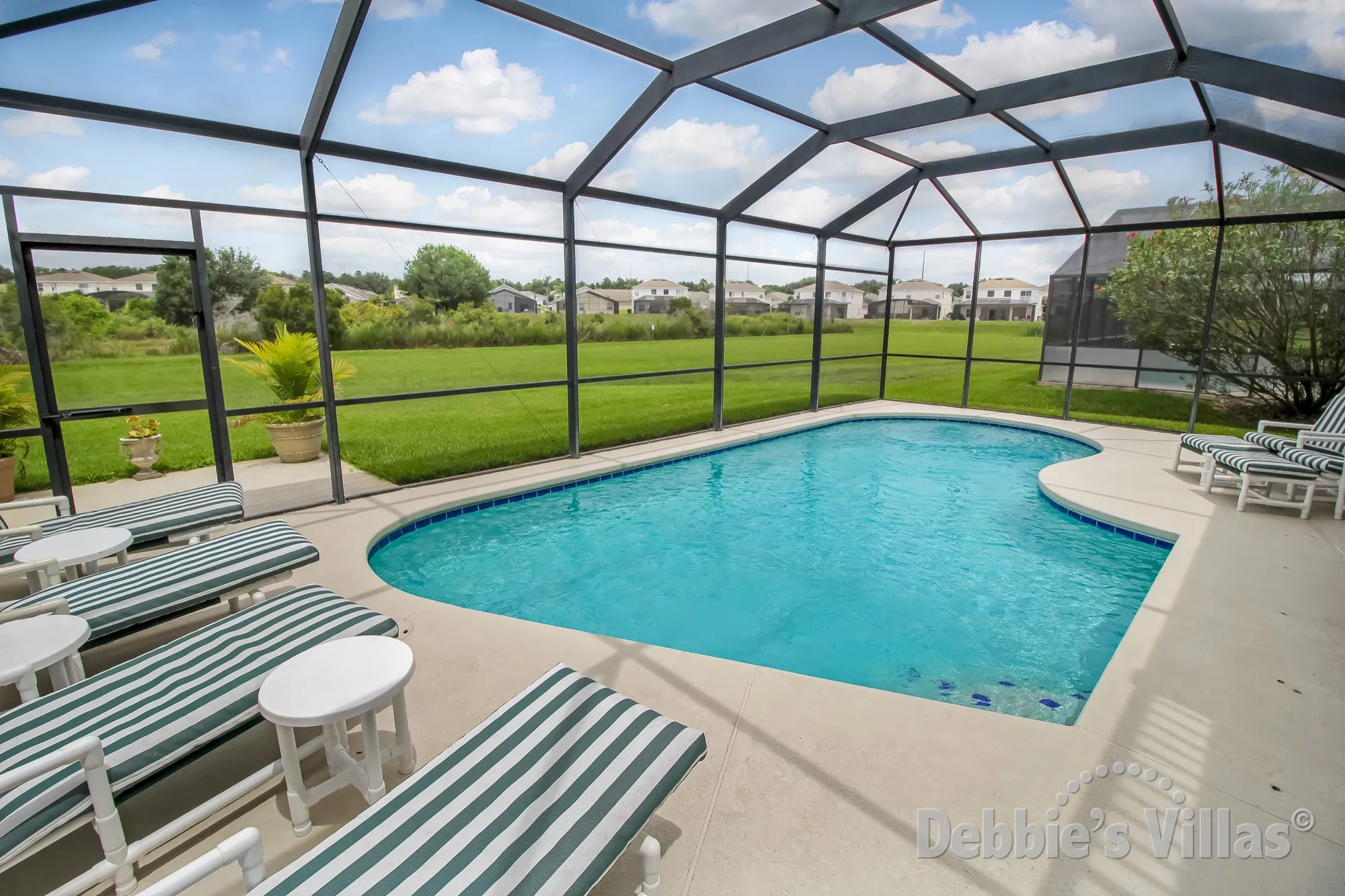 View from the west-facing pool on West Haven