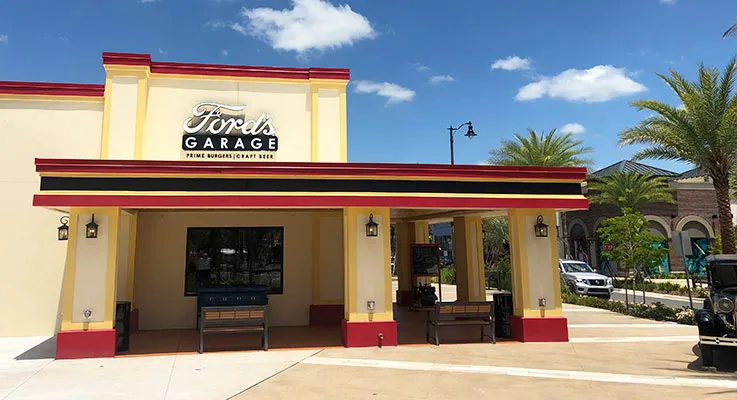 Dine Alongside Classic Cars at Ford’s Garage