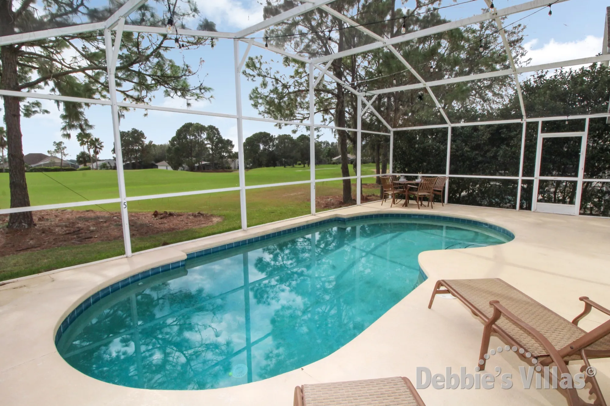 Southern Dunes vacation villa with a south-facing private pool
