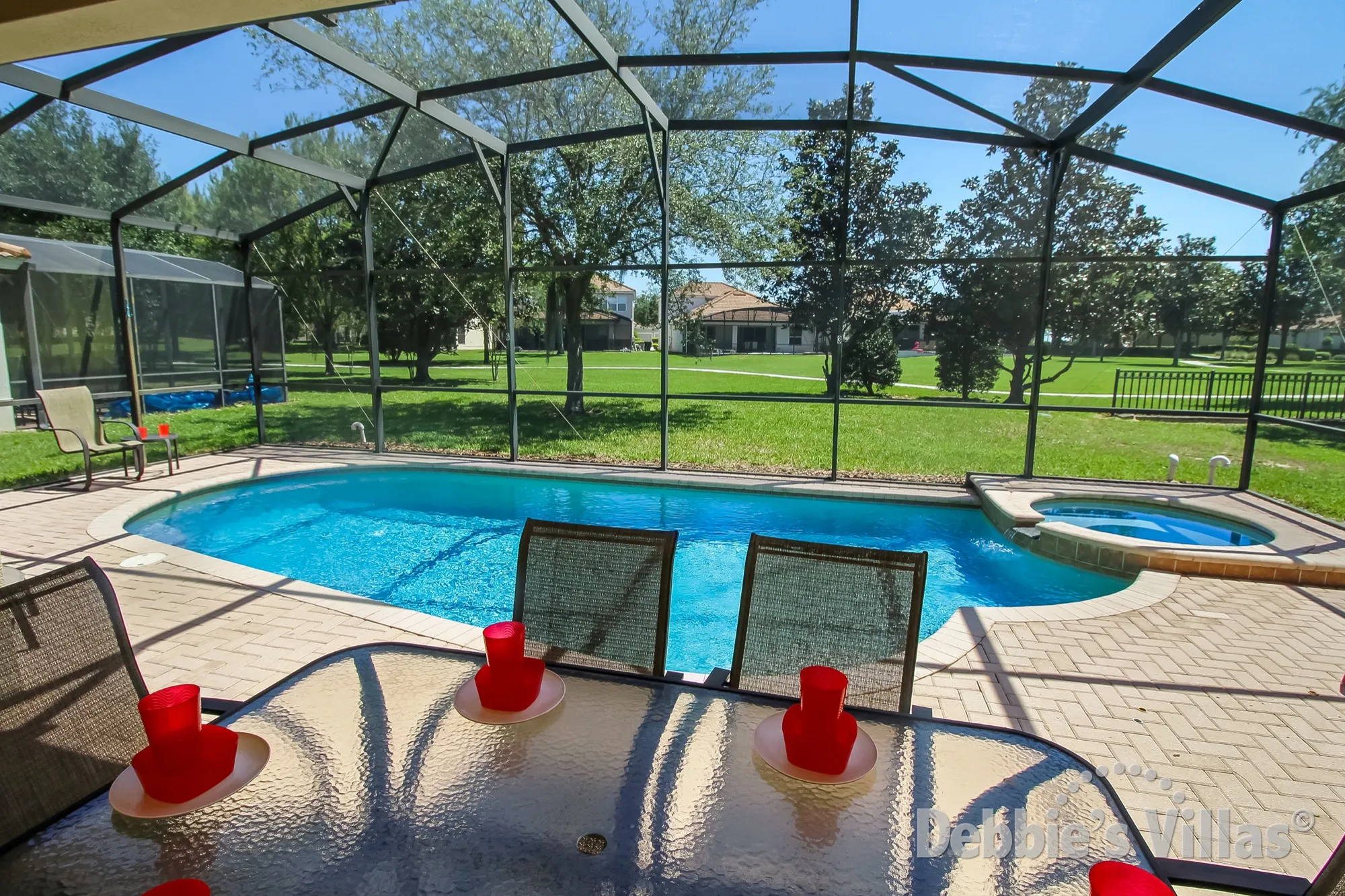 Windsor Hills villa with a private pool and spa