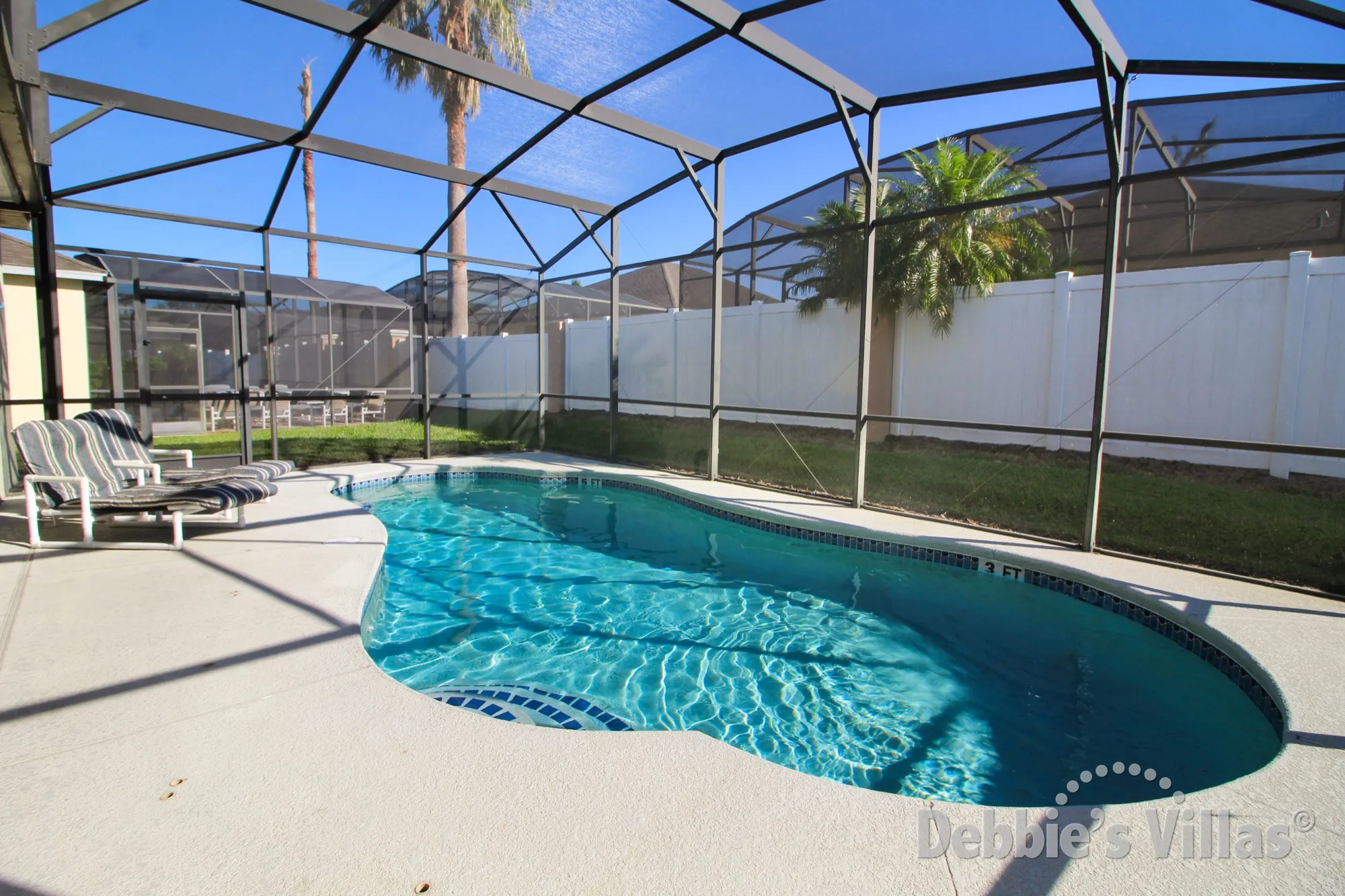 Splash around in your own private pool at this Calabay Parc vacation villa