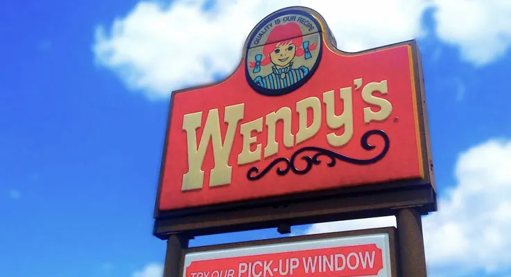 Old Wendy's Restaurant Sign