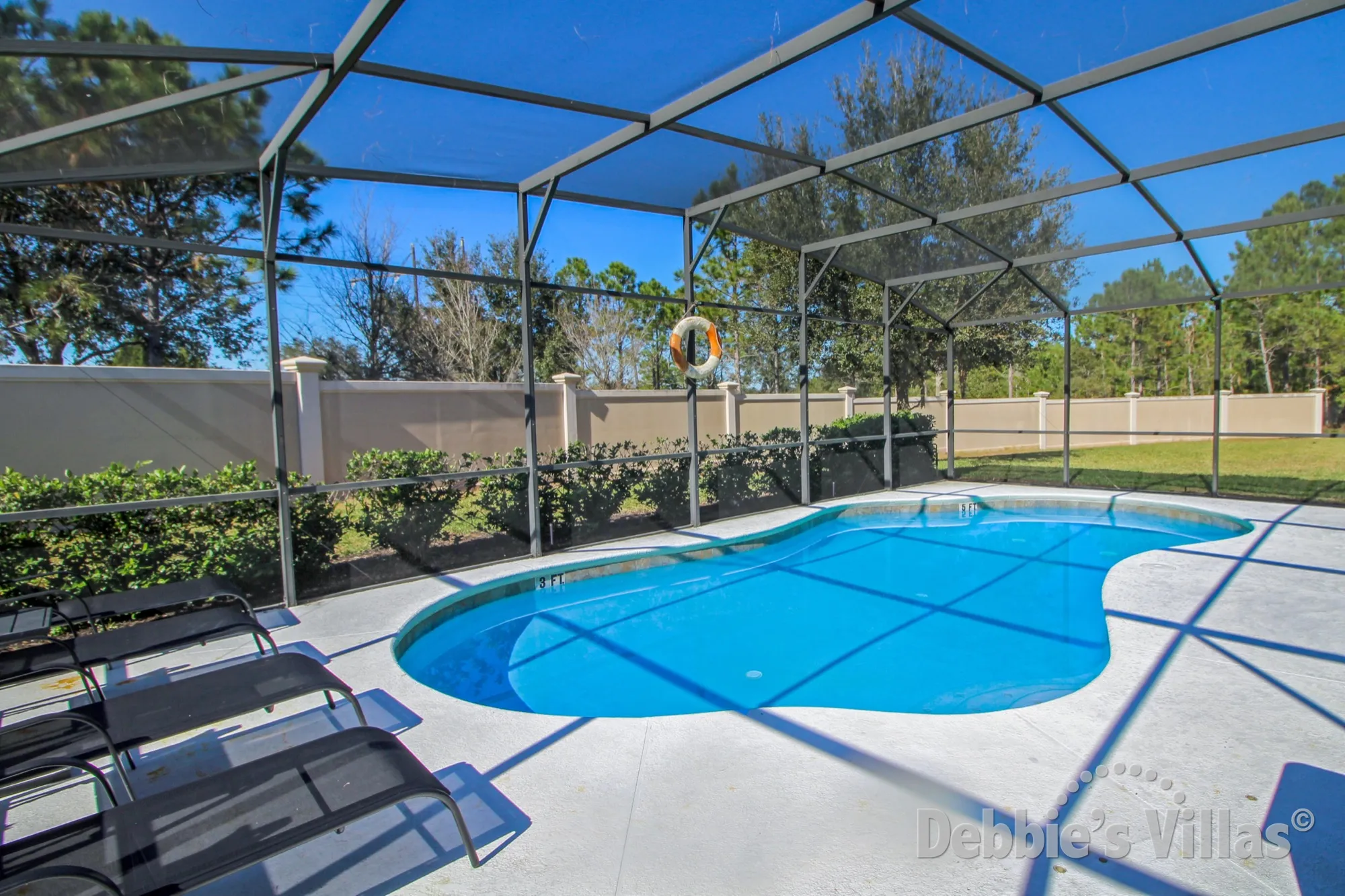 Solterra villa offering a private pool with no rear neighbours