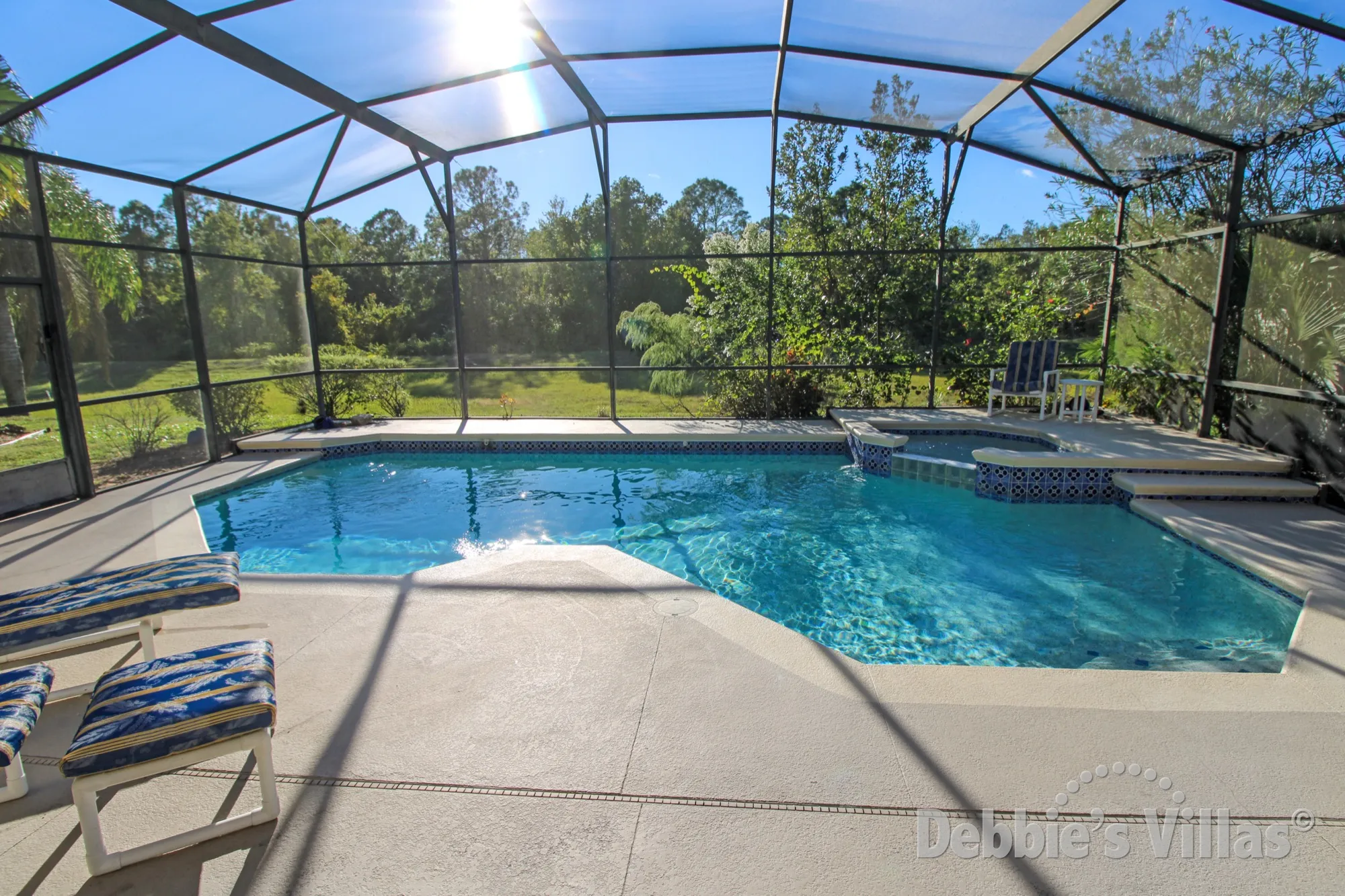 No rear neighbours at this Highlands Reserve villa in Davenport with a west-facing pool and spa