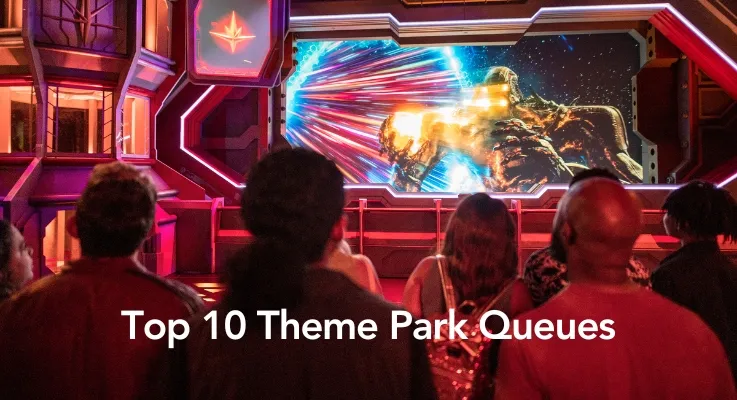 Top 10 Theme Park Queues  