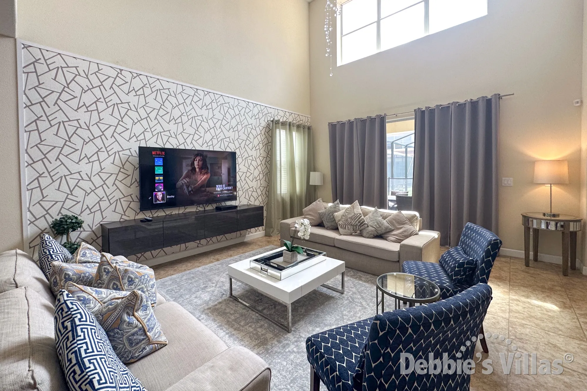 Sit back and relax in the lounge after a long day