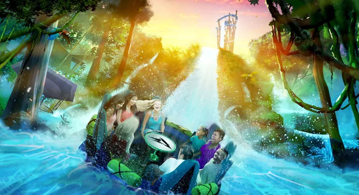 Infinity Falls SeaWorld