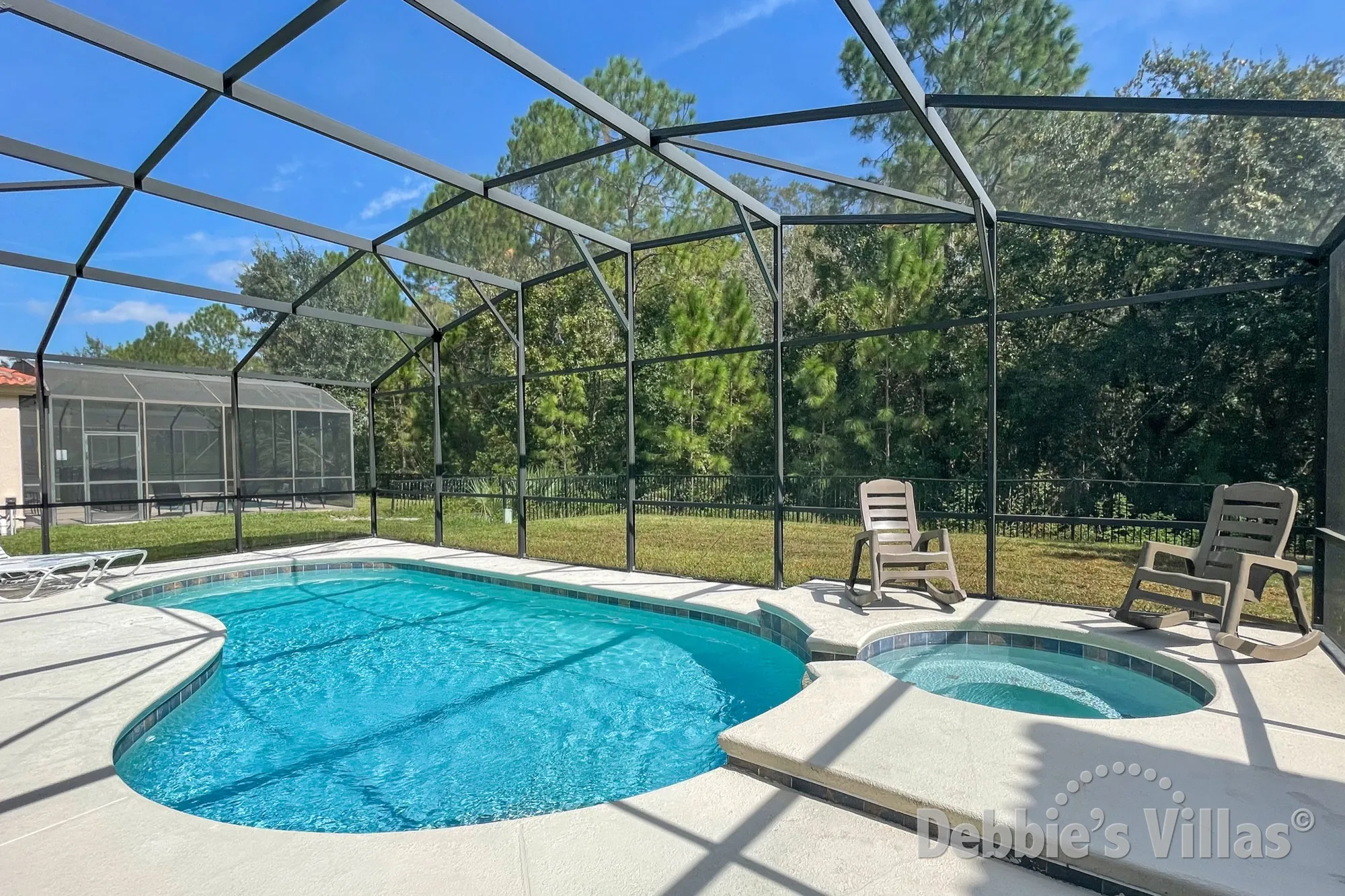 Vacation villa in Kissimmee with a private pool and spa