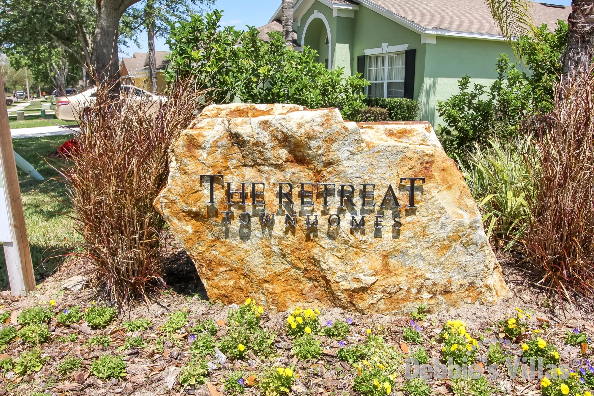 Entrance to community