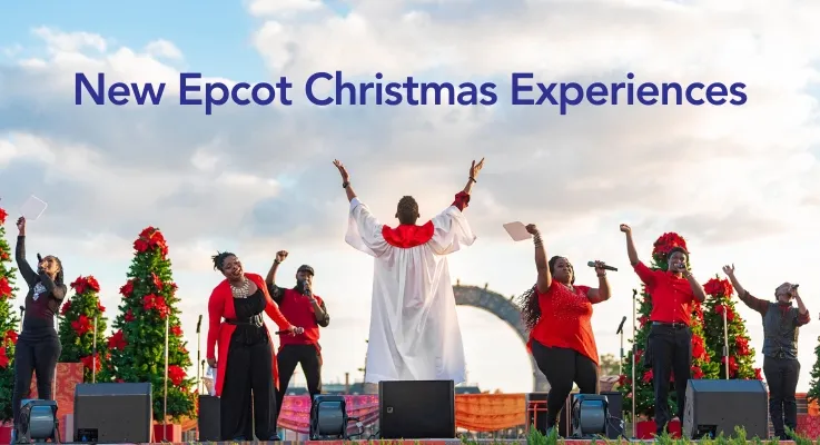 New Epcot Christmas Experiences