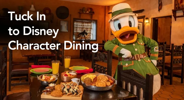 Tuck In to Disney Character Dining