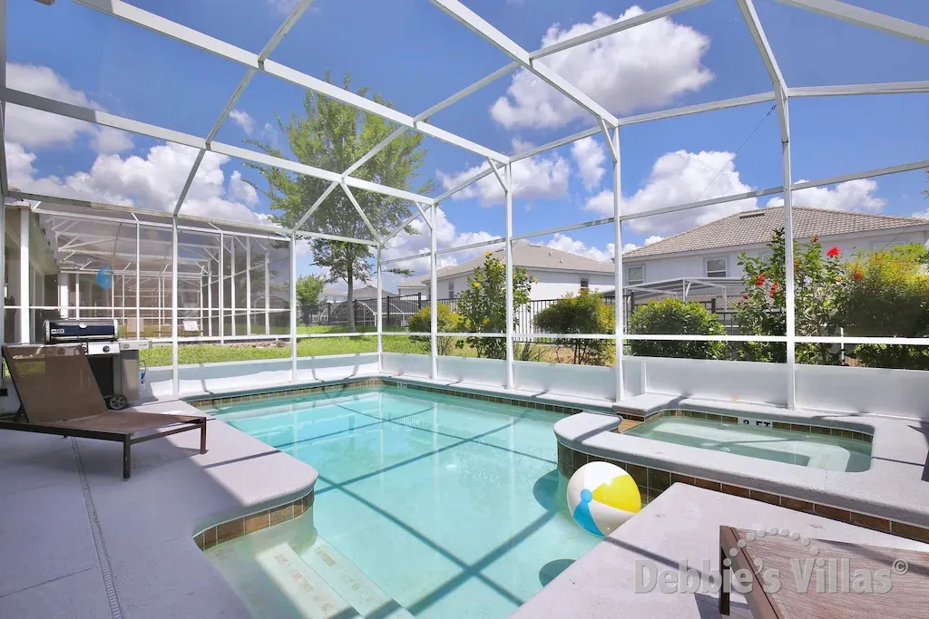 ChampionsGate villa with a private pool and spa