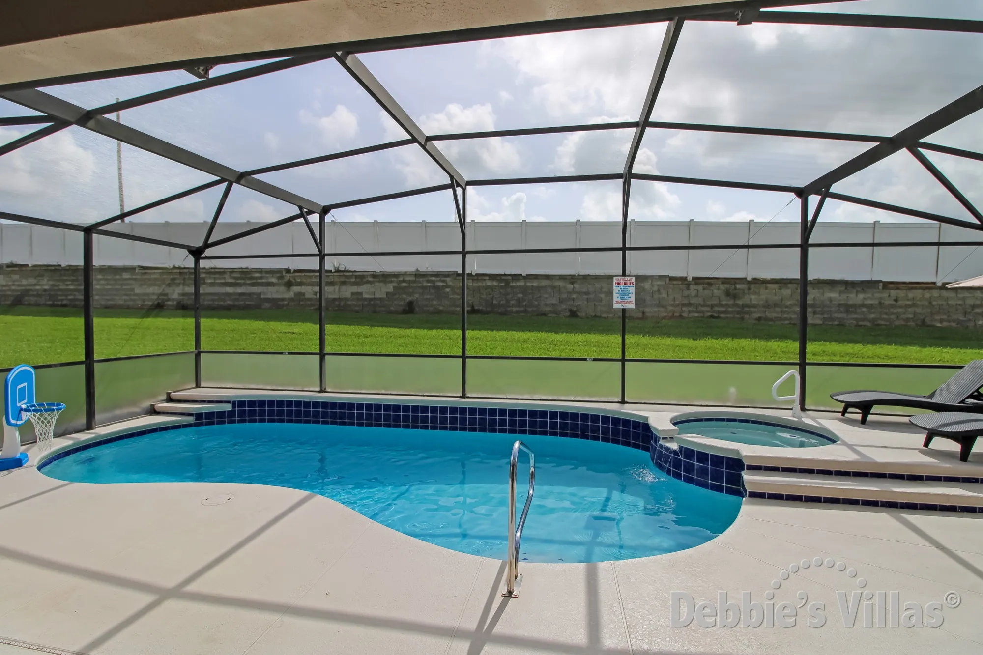 Windsor Palms villa with a private pool and spa