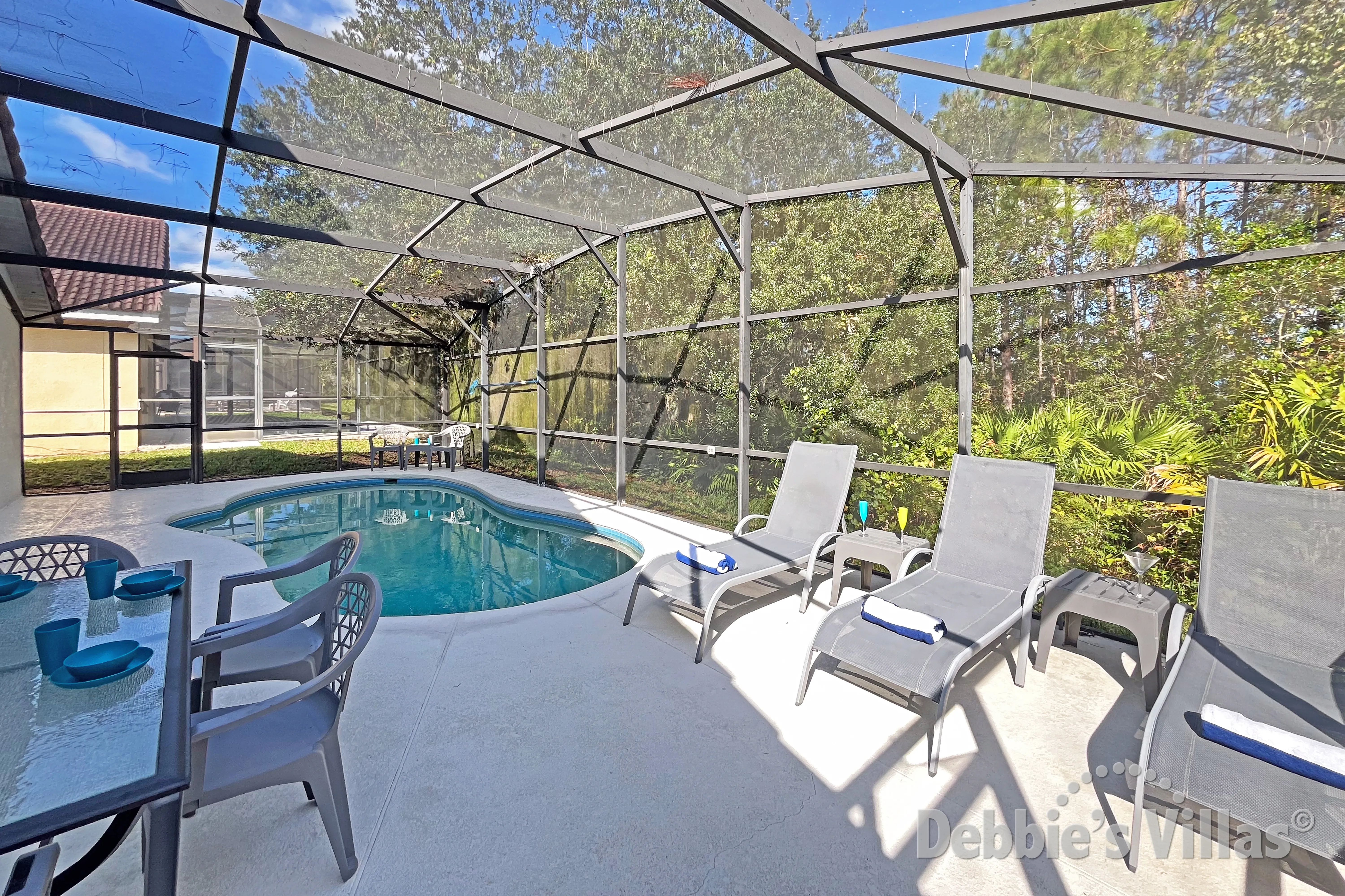 Lay back and top up your vitamin D at the poolside