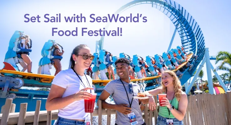 Set Sail with SeaWorld’s Food Festival!