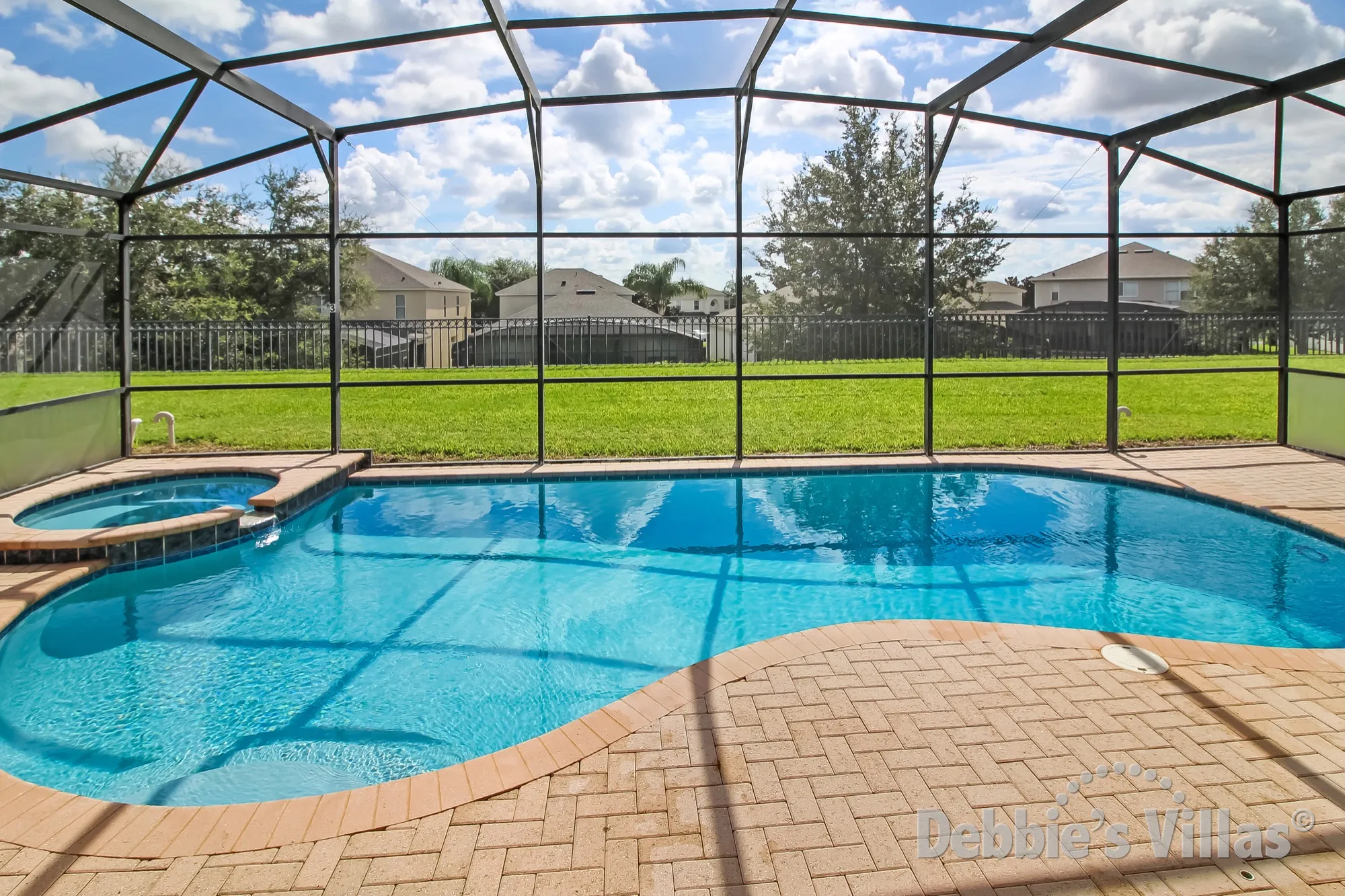 Private pool and spa on Windsor Hills in Kissimmee