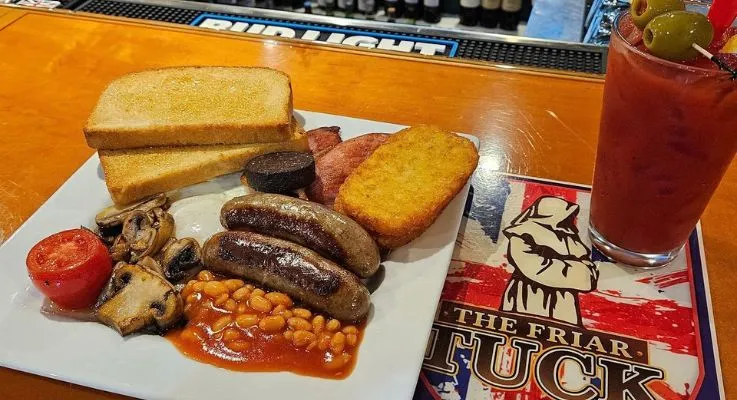 The Friar Tuck Full English