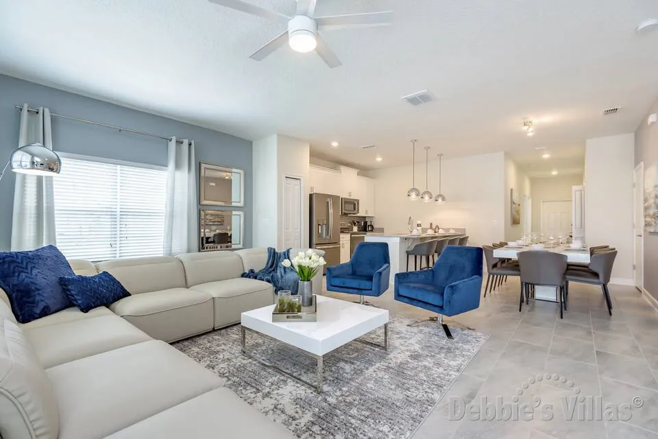 Lounge area with comfy seating and lots of natural light