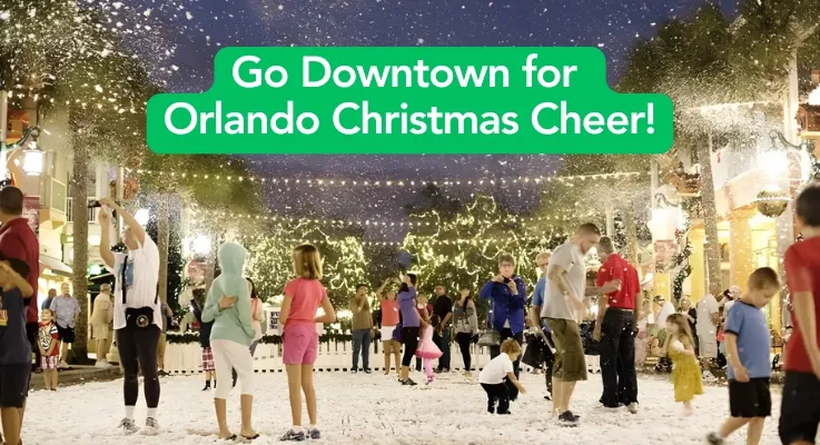 Go Downtown for Orlando Christmas Cheer!
