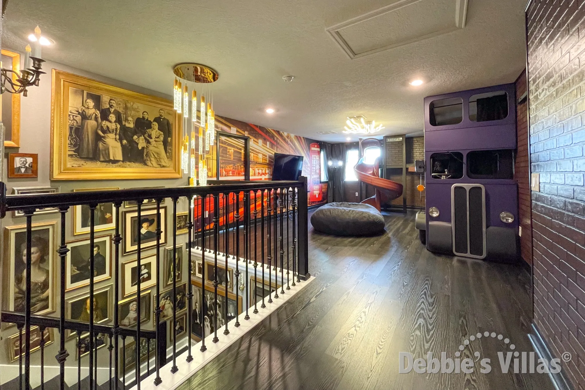 Everlasting fun for children small and tall in the Night Bus-themed playroom