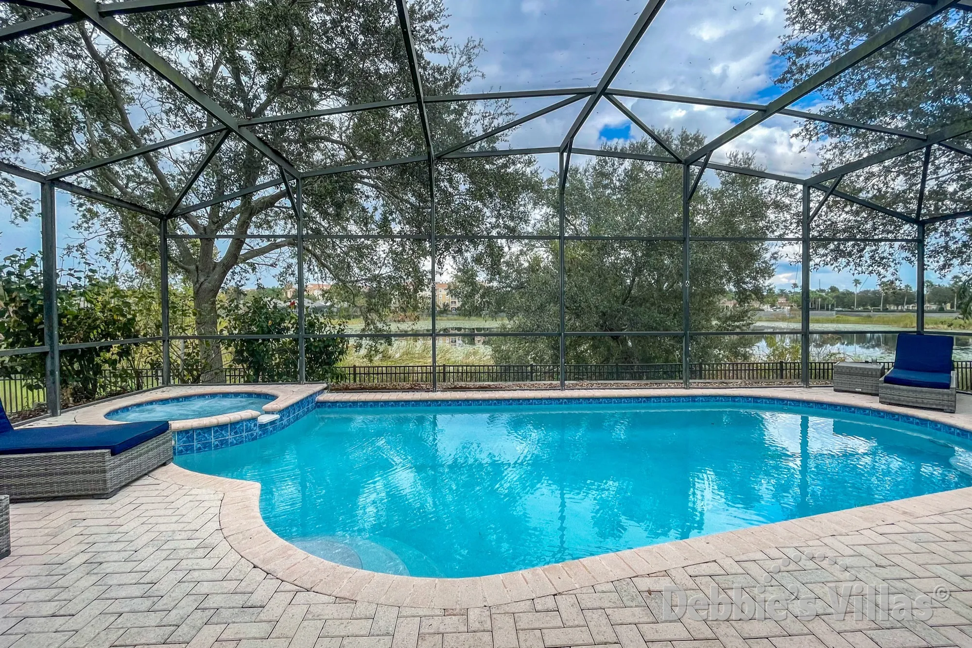 Windsor Hills vacation villa with a private pool and spa