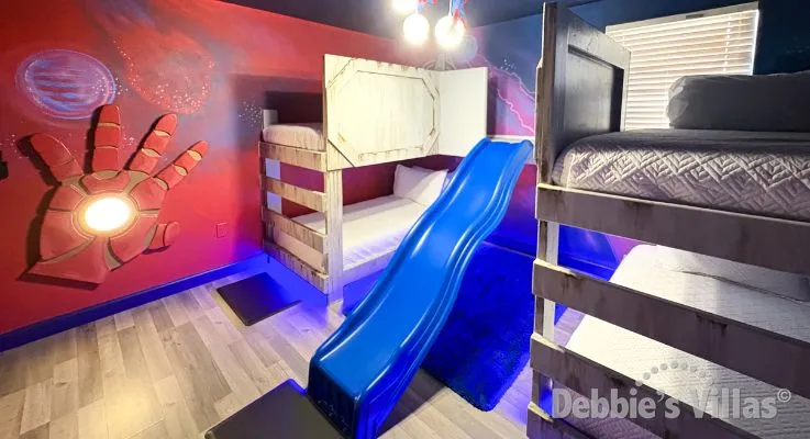 Slide incredibles avengers bedroom florida orlando