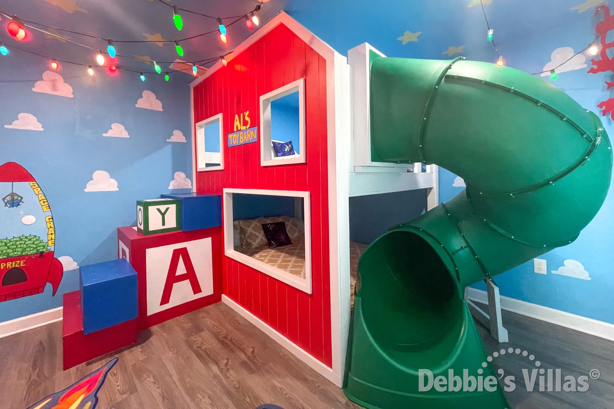 Fun Bunk beds in the Toy Story-themed Bedroom 6