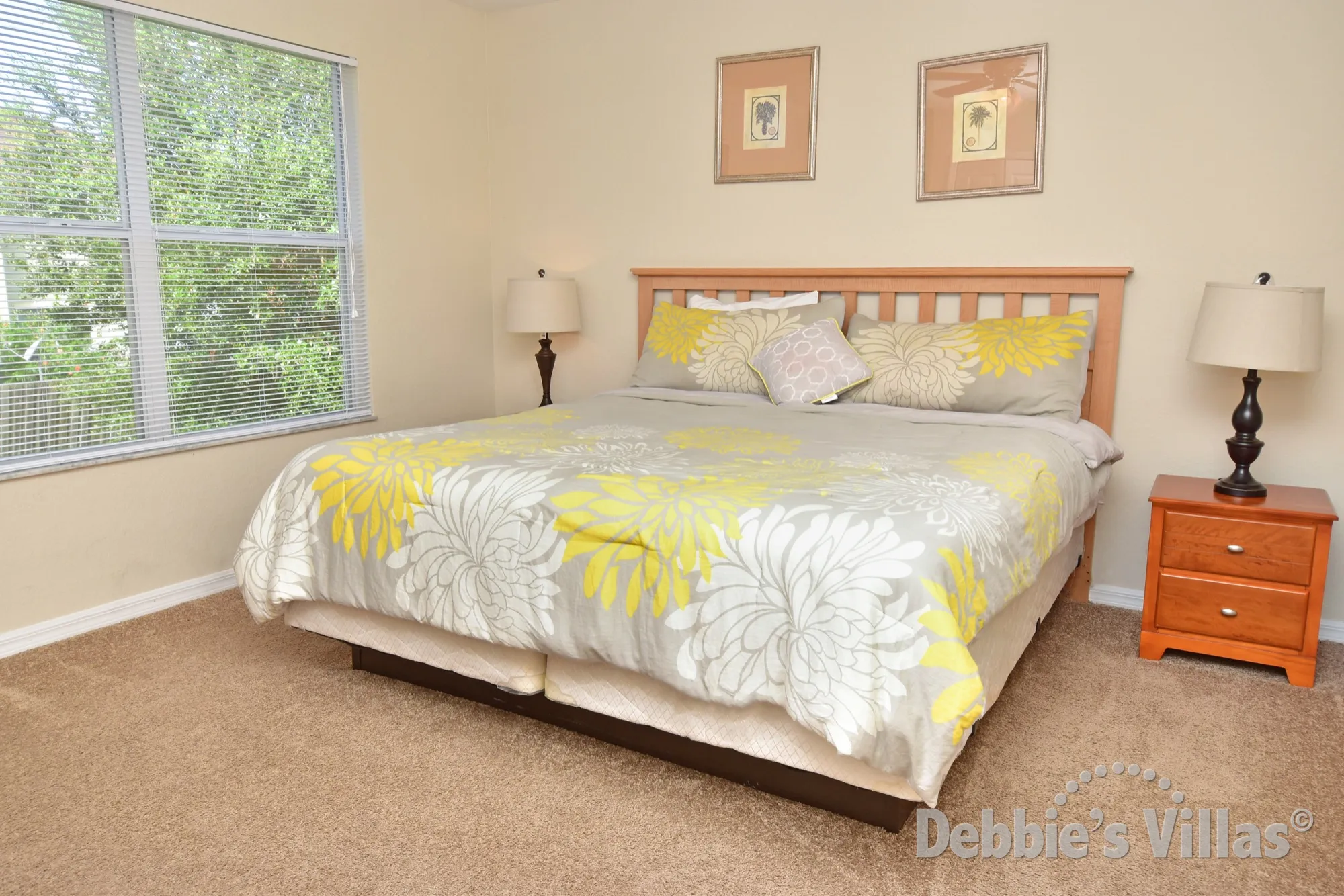 Main Bedroom with King-size bed 