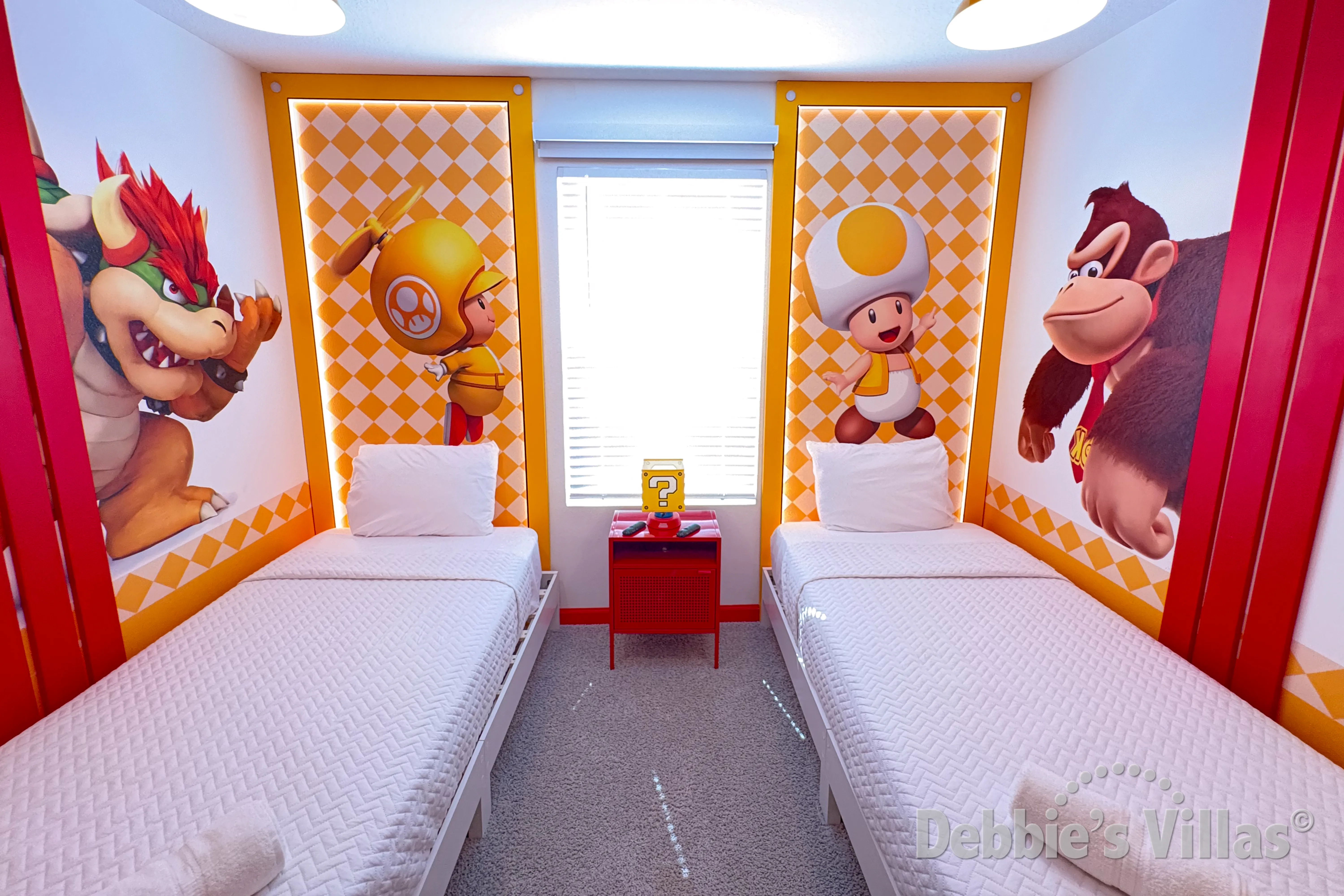 Mario-themed bedroom in this vacation home on Solara in Kissimmee 