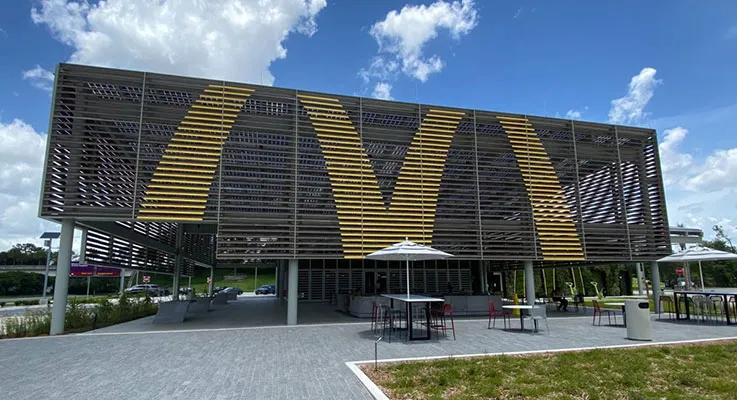 Eco-friendly McDonald’s opens at Walt Disney World