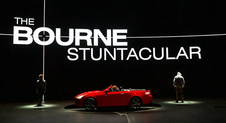 The Bourne Stuntacular stunt show