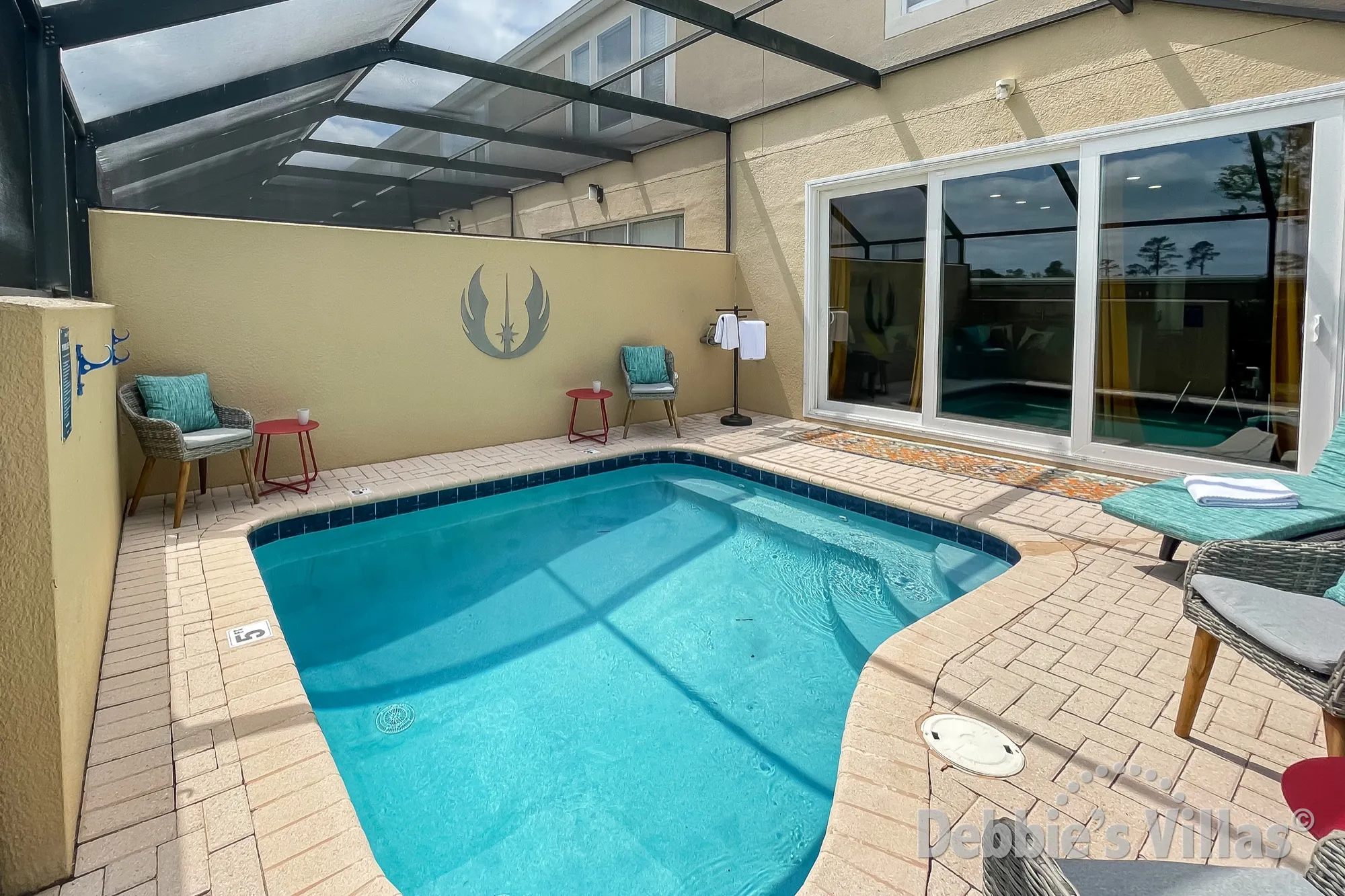 Windsor Hills vacation home with a private splash pool