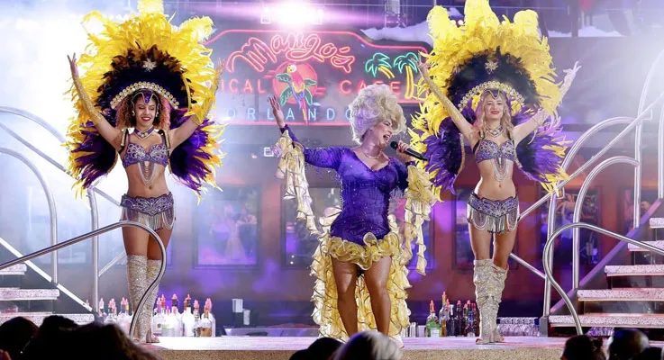 Enjoy an evening of fun and entertainment at Mango’s Tropical Cafe